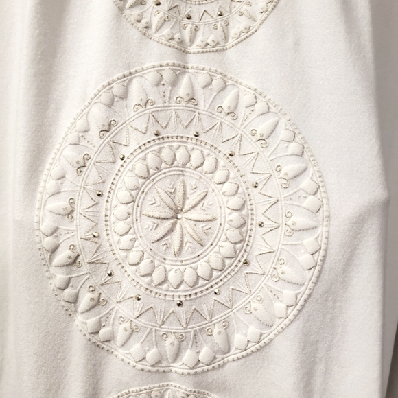 Desigual - White Boho Lace Blouse - Size M - Picture 10 of 10